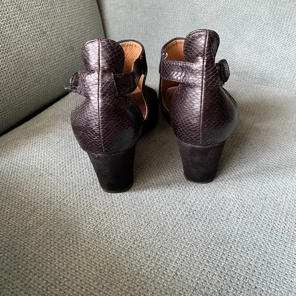 Oli Jolimall Chic Black Open-Toe Sandals Size 9 - Picture 4 of 5